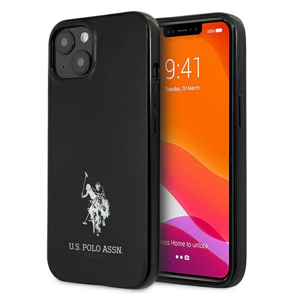 US Polo USHCP13SUMHK Black Hardcase Horses Logo iPhone 13 Mini Tok