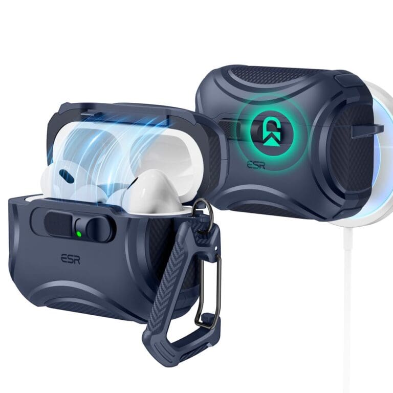 ESR Cyber Flicklock Halolock MagSafe Apple Blue AirPods Pro 3 Tok