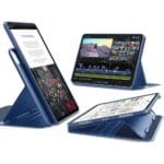 ESR Flip Hybrid iPad Pro 11” 5 / 6 / 2024-2025 Navy Blue
