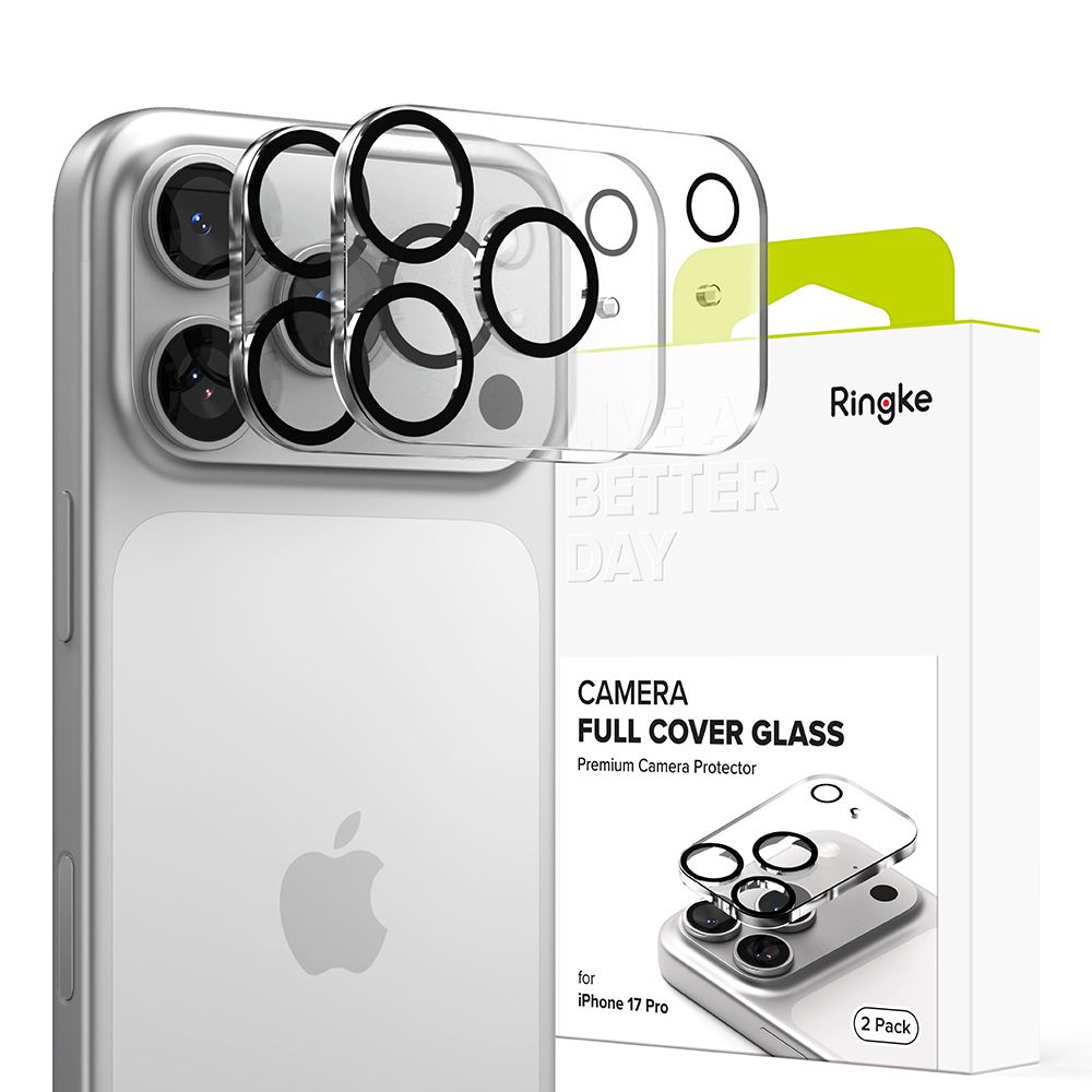 Ringke Camera Full Cover 2-Pack Black iPhone 17 Pro