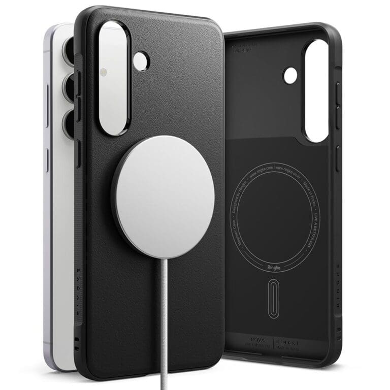 Ringke Onyx Magnetic MagSafe Black Samsung Galaxy S25 Fe Tok