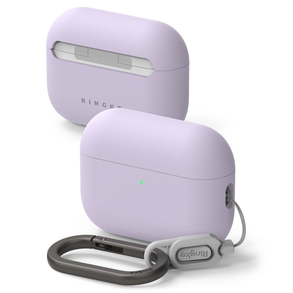 Ringke Silicone Apple Light Purple AirPods Pro 3 Tok