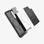 Spigen Core Armor Mag MagSafe Matte Black Samsung Galaxy S25 Fe Tok