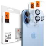 Spigen Optik Pro Glas.Tr ”Ez Fit” Camera Protector 2-Pack Blue iPhone 16/16 Plus/17