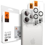 Spigen Optik Pro Glas.Tr ”Ez Fit” Camera Protector 2-Pack Silver iPhone 16 Pro/16 Pro Max/17 Pro/17 Pro Max
