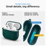 Spigen Urban Fit Apple Midnight Green AirPods Pro 3 Tok