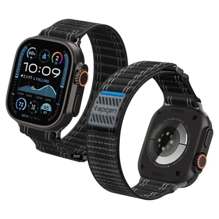 Spigen Wbf0 Band Apple Watch SE/11/10/9/8/7/6/5/4/3/Ultra 1/2/3 (44/45/46/49mm) Black