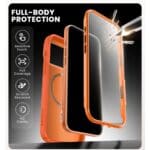 Supcase Iblsn Ares Flip Mag MagSafe Coral iPhone 17 Pro Max Tok
