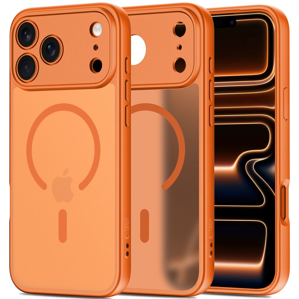 Tech-Protect Basicmag MagSafe Matte Cosmic Orange iPhone 17 Pro Tok