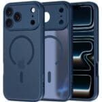 Tech-Protect Basicmag MagSafe Matte Deep Blue iPhone 17 Pro Max Tok