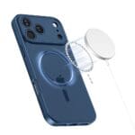Tech-Protect Basicmag MagSafe Matte Deep Blue iPhone 17 Pro Max Tok