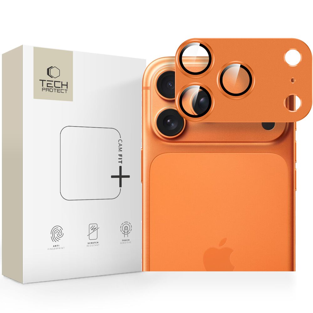 Tech-Protect Camfull Fit+ Cosmic Orange iPhone 17 Pro