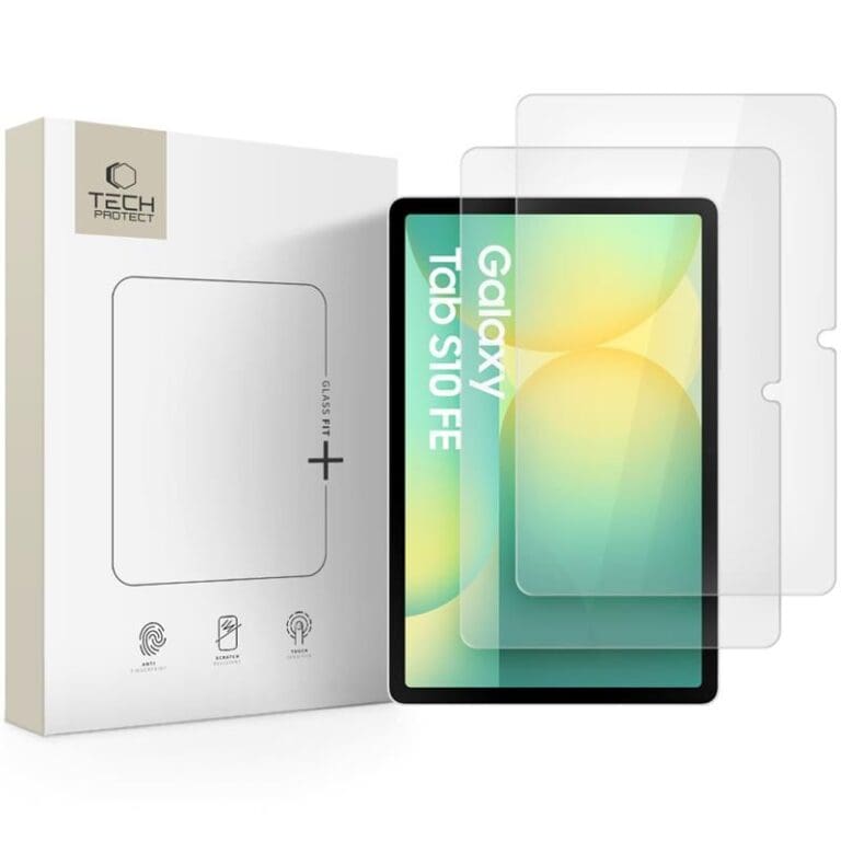 Tech-Protect Glass Fit+ 2-Pack Clear Samsung Galaxy Tab S10 Fe 10.9 X520/X526/S7 11.0/S8 11.0/S9 11.0 X710/X716b/S9 Fe 10.9 X510/X516b