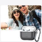Tech-Protect Magmat Apple Matte Black AirPods Pro 3 Tok