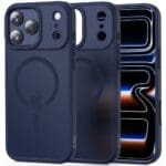 Tech-Protect Magmat MagSafe Matte Deep Blue iPhone 17 Pro Max Tok