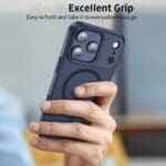 Tech-Protect Magmat MagSafe Matte Deep Blue iPhone 17 Pro Tok