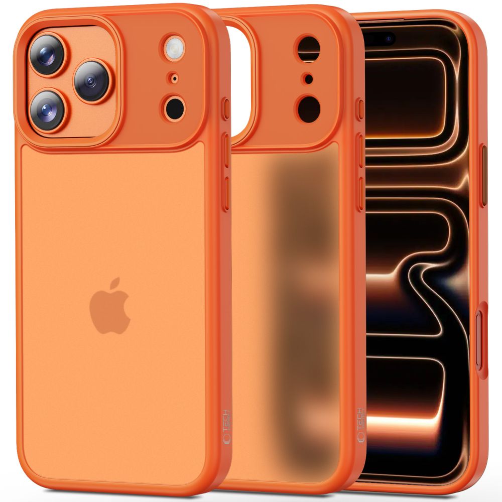 Tech-Protect Magmat Matte Cosmic Orange iPhone 17 Pro Max Tok