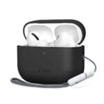 Tech-Protect Silicone Apple Black AirPods Pro 3 Tok