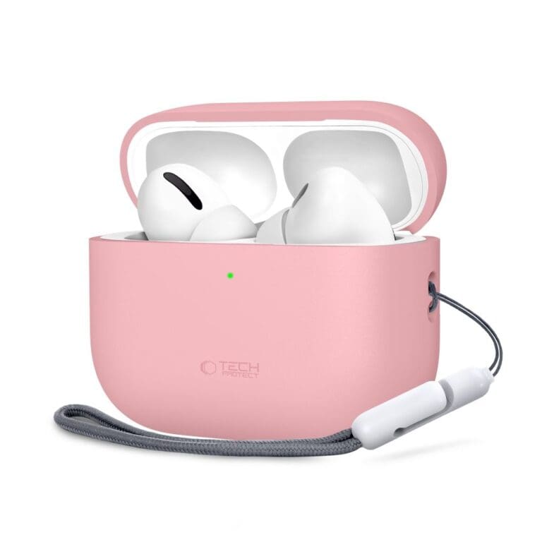 Tech-Protect Silicone Apple Dusty Pink AirPods Pro 3 Tok