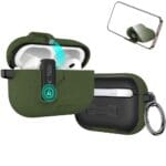 Tech-Protect Slim Hook Apple Olive Green AirPods Pro 3 Tok