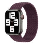 Apple Braided Strap Solo Ml3Y3Zm/A SE/11/10/9/8/7/6/5/4/3 (42/41/40/38mm) Size 6 Dark Cherry Original Seal