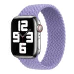 Apple Braided Strap Solo Ml4D3Zm/A SE/11/10/9/8/7/6/5/4/3 (42/41/40/38mm) English Lavender Size 3 Original Seal