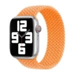 Apple Braided Strap Solo SE/11/10/9/8/7/6/5/4/3 (42/41/40/38mm) Bright Orange Size 3 Original Seal