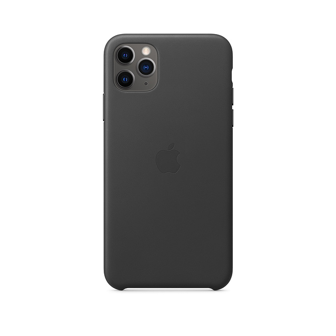 Apple Leather Black Mx0E2Zm/A Original Seal iPhone 11 Pro Max Tok