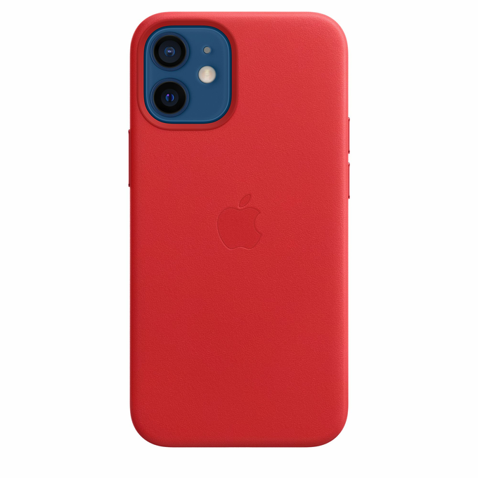 Apple Leather Mhk73Zm/A Scarlet Original Seal iPhone 12 Mini Tok