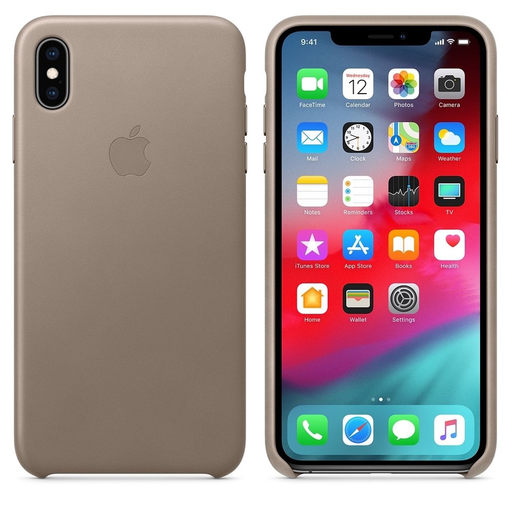 Apple Leather Mrwr2Zm/A Taupe Original Seal iPhone 11/XS Max Tok