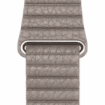 Apple Original Leather Loop Band SE/11/10/9/8/7/6/5/4/3/Ultra 1/2/3 (44/45/46/49mm) Mqvn2Zm/A Size M Smoke Grey Original Seal