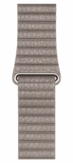 Apple Original Leather Loop Band SE/11/10/9/8/7/6/5/4/3/Ultra 1/2/3 (44/45/46/49mm) Mqvn2Zm/A Size M Smoke Grey Original Seal