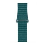 Apple Peacock Feather Leather Loop For SE/11/10/9/8/7/6/5/4/3/Ultra 1/2/3 (44/45/46/49mm) Cases Size L Original Seal Mxpm2Zm/A