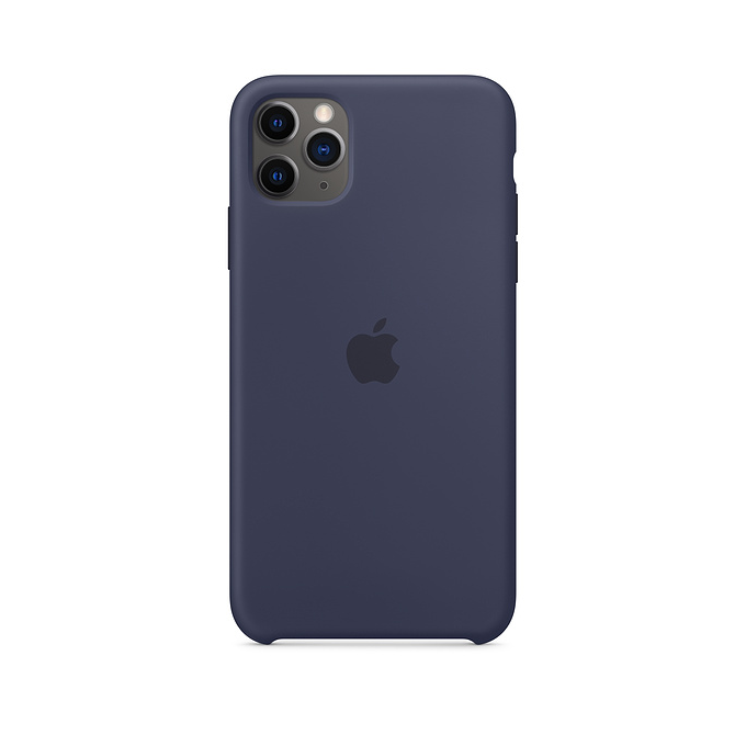 Apple Silicone Mwyw2Zm/A Midnight Blue Original Seal iPhone 11 Pro Max Tok