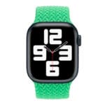 Apple Strap Apple Watch 3K435Zm/A Braided Solo Loop SE/11/10/9/8/7/6/5/4/3/Ultra 1/2/3 (44/45/46/49mm) Size 6 Bright Green Original Seal