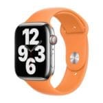 Apple Strap Apple Watch Mkuf3Am/A Sport Band SE/11/10/9/8/7/6/5/4/3 (42/41/40/38mm) Marigold Original Seal