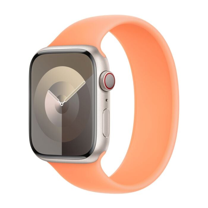 Apple Strap Apple Watch Solo Loop Mtax3Zm/A SE/11/10/9/8/7/6/5/4/3 (42/41/40/38mm) Size 3 Orange Sorbet Original Seal