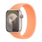 Apple Strap Apple Watch Solo Loop Mtga3Zm/A SE/11/10/9/8/7/6/5/4/3/Ultra 1/2/3 (44/45/46/49mm) Size 3 Orange Sorbet Original Seal