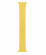 Apple Strap Solo Silicone Strap For Apple Watch Mqw73Zm/A SE/11/10/9/8/7/6/5/4/3/Ultra 1/2/3 (44/45/46/49mm) Size 8 Canary Yellow Original Seal