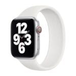 Apple Strap Solo Silicone Strap For Apple Watch SE/11/10/9/8/7/6/5/4/3 (42/41/40/38mm) Size 8 White Original Seal