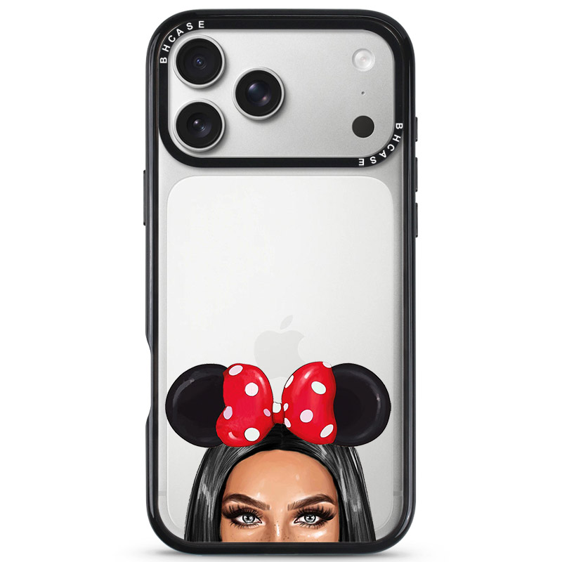 Black Haired Girl With Ribbon iPhone 17 Pro Tok