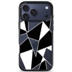 Black White Geometric iPhone 17 Pro Tok