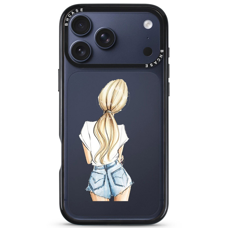Blonde Back Girl iPhone 17 Pro Tok