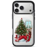 Christmas Mom Brown Hair iPhone 17 Pro Tok