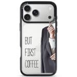 Coffee First iPhone 17 Pro Tok