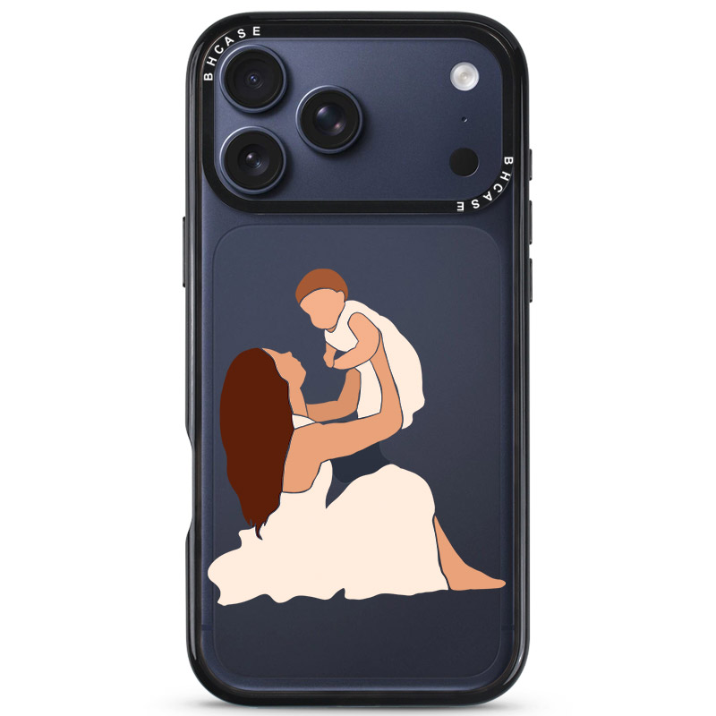 Flat Mother With Child iPhone 17 Pro Tok