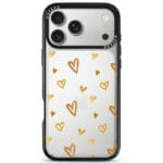 Golden Hearts iPhone 17 Pro Tok