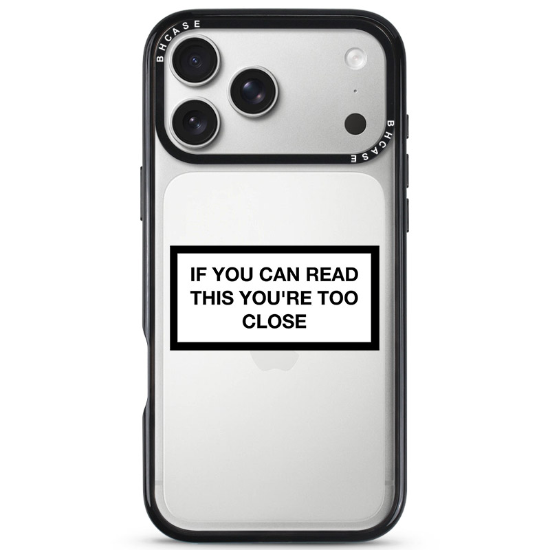 If You Can Read This You're Too Close iPhone 17 Pro Tok