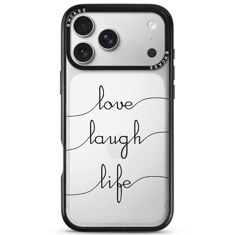 Love Laugh Life iPhone 17 Pro Tok