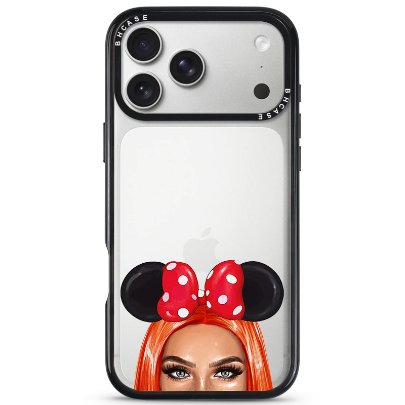 Redhead Girl With Ribbon iPhone 17 Pro Tok